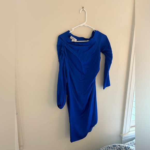 A.L.C. Jamie Dress in Cyan - Picture 5 of 5